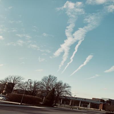 X in the sky